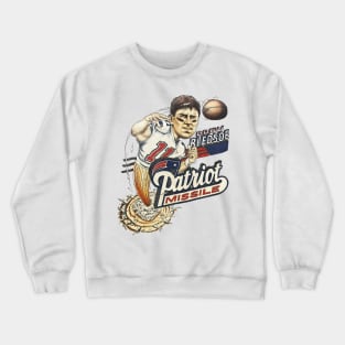 Drew Bledsoe - Patriot Missile - New England Patriots Crewneck Sweatshirt